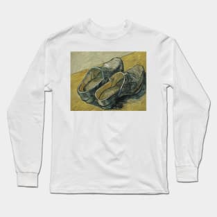 A Pair of Leather Clogs by Vincent van Gogh Long Sleeve T-Shirt